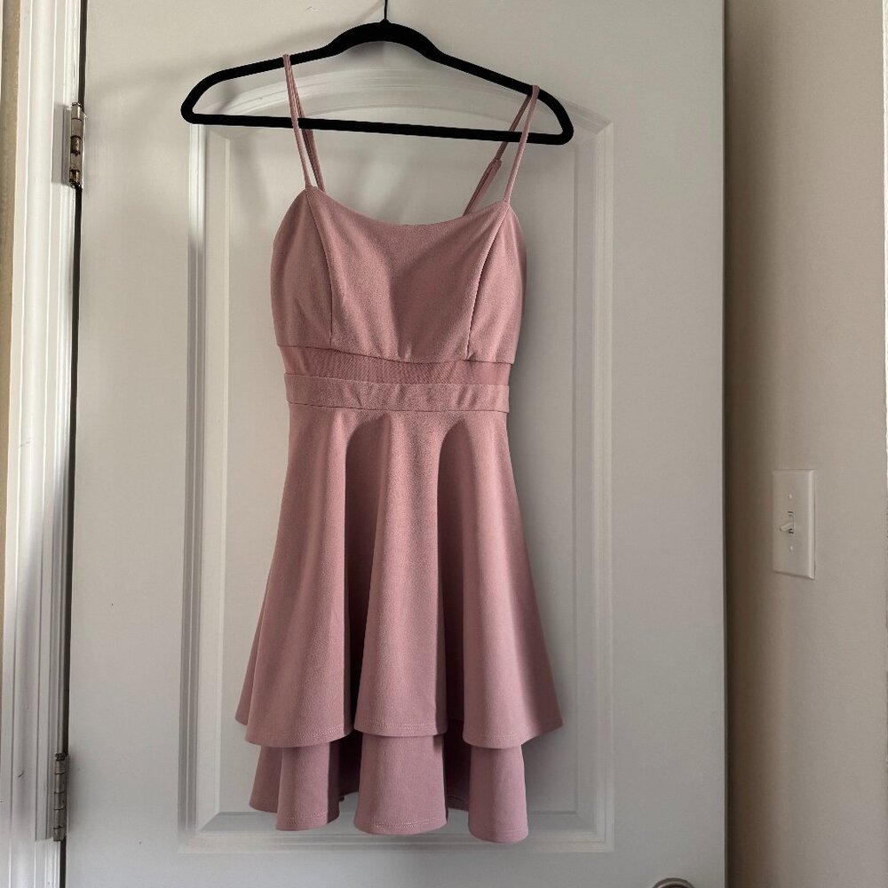 Mauve Emerald Sundae Short Dress